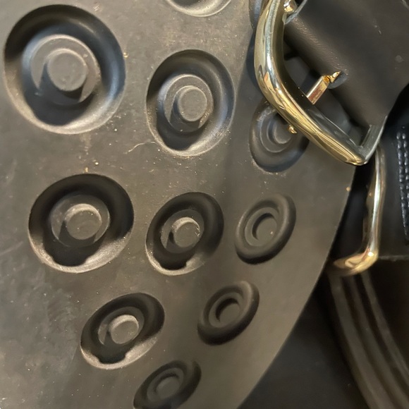 Asos Leather Buckle Boots in Size 10 UK 8 - Picture 5 of 9